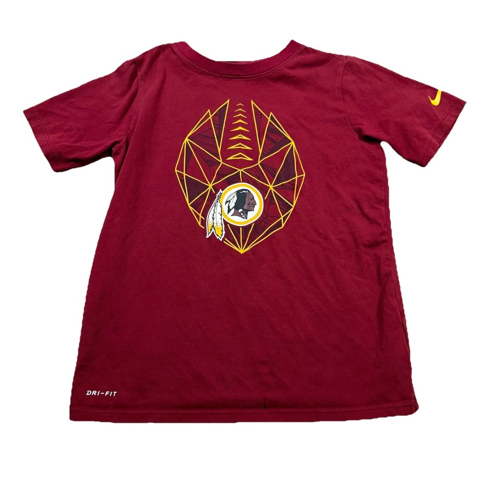 NFL Washington Redskins Commanders Nike Graphic Shirt Boys S Football Athleisure